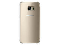 Калъфи Samsung Galaxy S7 Edge Clear View Cover, в златисто