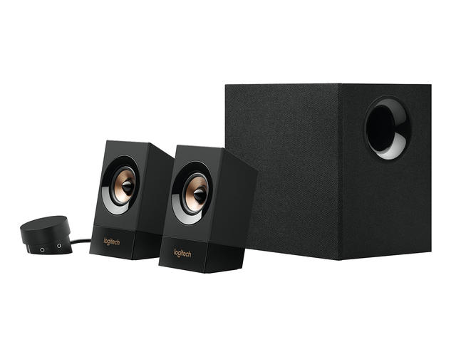 Колони Logitech Z533, в черно
