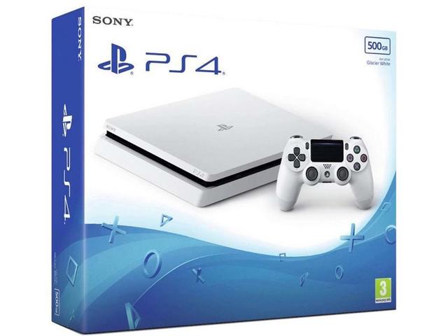 Конзоли Sony PlayStation 4 Slim 500GB, в бяло