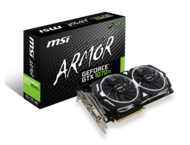 Видео карти MSI GeForce GTX 1070 Ti ARMOR 8G