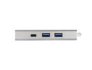 Кабели и Адаптери Hama USB-C Aluminium, 3-портов хъб