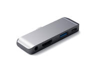 Кабели и Адаптери Satechi USB-C Mobile Pro Hub, тъмносив