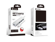 Кабели и Адаптери Comma iRonclad USB-C Hub with USB 3.0