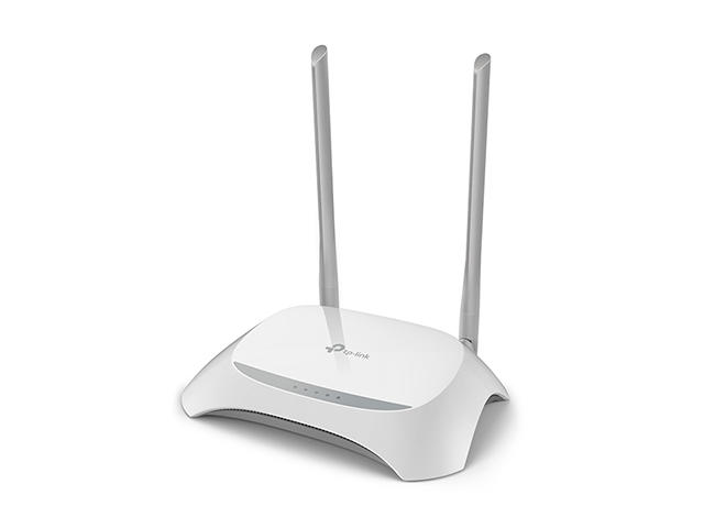 Мрежово оборудване TP-Link TL-WR840N 300 Mbps безжичен N рутер