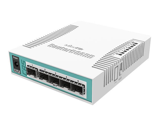 Мрежово оборудване MikroТik CRS106-1C-5S