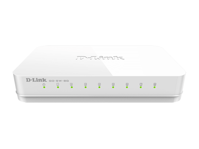 Мрежово оборудване D-Link 8-Port Gigabit Easy Desktop Switch
