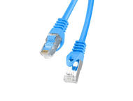 Кабели и Адаптери Lanberg CAT.6 FTP Patch Cable 3m, в синьо