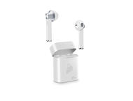 Слушалки Cellular line Music Sound TWS, в бяло