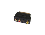 Кабели и Адаптери Преходник RGB Scart мъжко към 3 x RCA AV женско