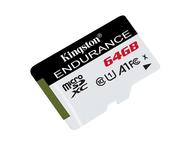 Карти памет 64GB Kingston High-Endurance microSD Memory Card