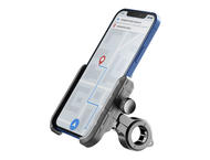 Стойки за мобилни устройства Cellular line Rider Steel, черна