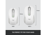 Мишки Logitech Signature M650 Wireless Mouse - OFF-WHITE