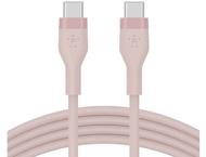 Кабели и Адаптери Belkin BOOST CHARGE Silicone cable USB-C to USB-C 2.0 - 2M - Pink