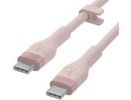 Кабели и Адаптери Belkin BOOST CHARGE Silicone cable USB-C to USB-C 2.0 - 2M - Pink