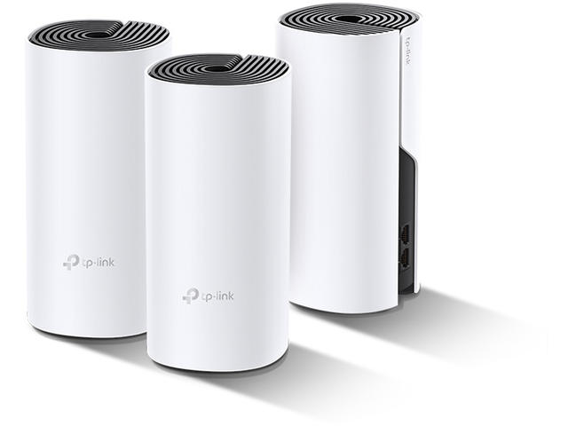 Мрежово оборудване TP-Link Deco P9(3-pack) AC1200 + AV1000 хибрид
