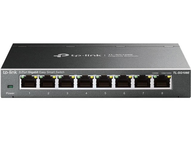 Мрежово оборудване TP-Link TL-SG108E v6