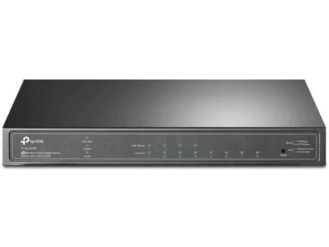 Мрежово оборудване TP-Link TL-SG2008P