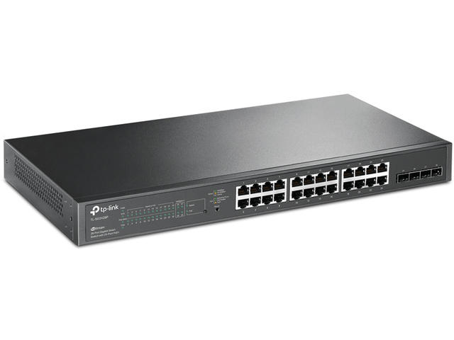 Мрежово оборудване TP-Link JetStream PoE+ TL-SG2428P