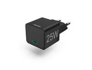 Зарядни устройства Hama Power Delivery (PD), Qualcomm 3.0, USB-C, 25W, черно