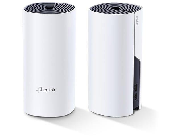 Мрежово оборудване TP-Link Deco P9(2-pack) AC1200 + AV1000 хибрид