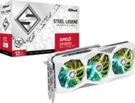 Видео карти ASRock AMD RADEON RX 7700 XT Steel Legend 12GB OC