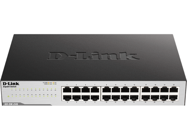 Мрежово оборудване D-Link GO-SW-24G