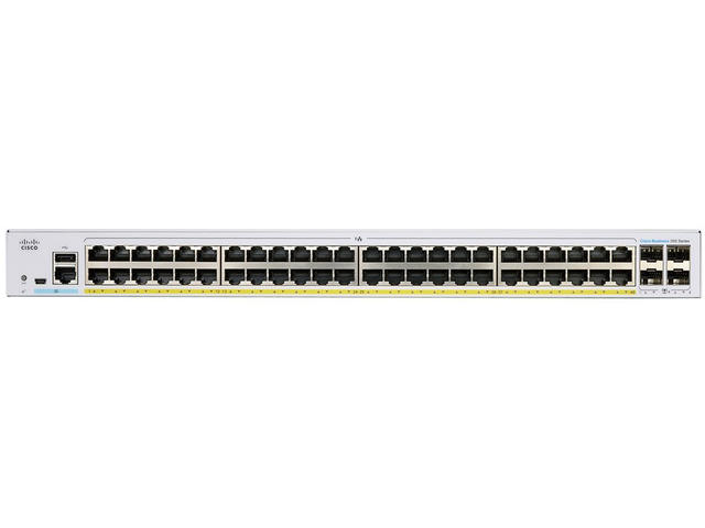 Мрежово оборудване Cisco CBS350-48FP-4X-EU