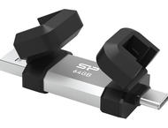 USB памети 64GB Silicon Power Mobile C51 USB Type-A и USB Type-C (USB 3.2 Gen 1)