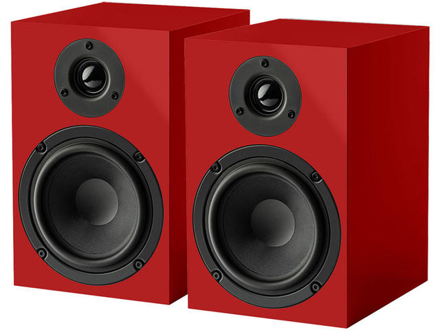 Колони Pro-Ject Speaker Box 5 E - червен гланц