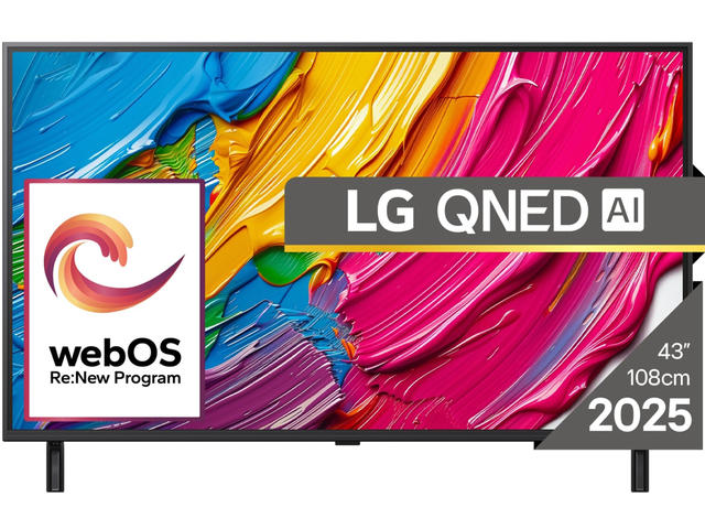 Телевизори LG 43QNED80A3A