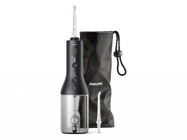 Зъбни душове за орална хигиена Зъбен душ Philips Sonicare, черен HX3826/33