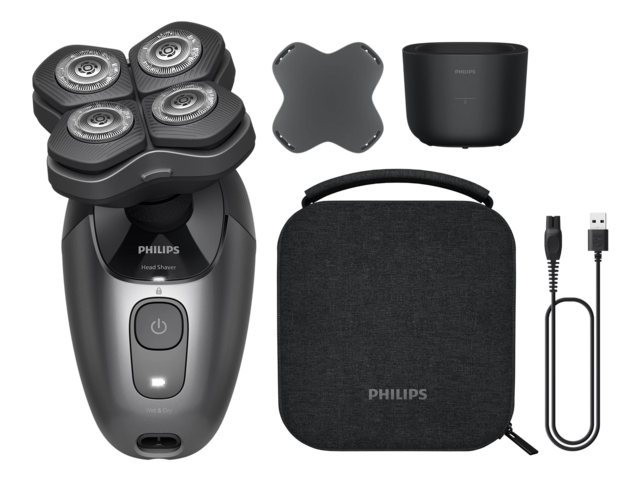 Електрически самобръсначки Електрическа самобръсначка Philips Head Shaver Pro Series 7000 HS7980/15