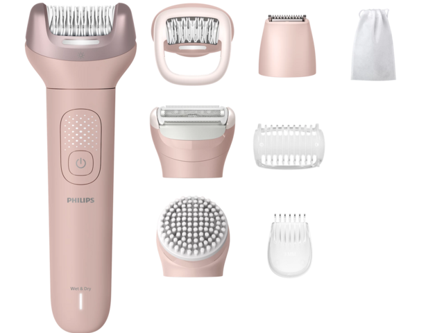 Епилатори 100% водоустойчив безжичен епилатор Philips 9000 BRE719/00