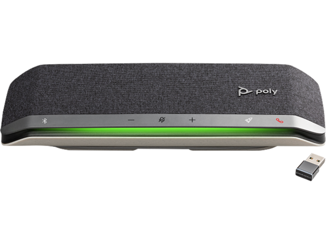 Колони HP Poly Sync 40+ USB-A USB-C, сертифицирана от Microsoft Teams, адаптер +BT700 USB-A (77P36AA)