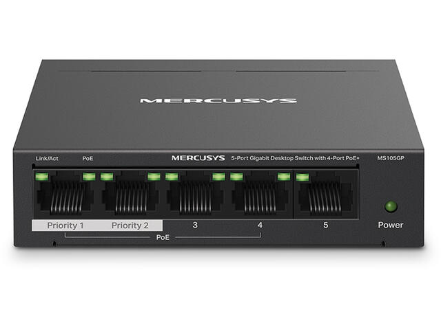 Мрежово оборудване Mercusys MS105GP
