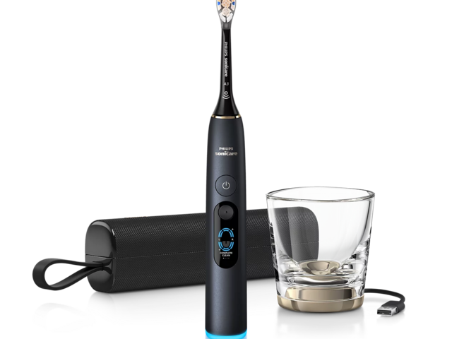 Електрически четки за зъби Звукова четка за зъби Philips Sonicare DiamondClean 9900 Prestige HX9813/92