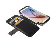 Калъфи Krusell Malmo Flip cover за Samsung Galaxy S6, S6 Edge, в черно