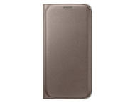 Калъфи Samsung Flip Wallet за Samsung Galaxy S6, в златисто