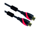 Кабели и Адаптери VCom Кабел HDMI M / M Ultra HD 4k2k Gold +2 Ferrite v1.4 ethernet 3D - CG525D-1.5 метра